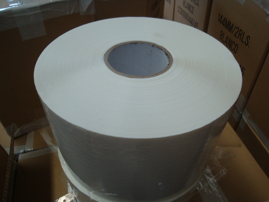White Colour Bopp Adhesive Tape 72MM 60MM 48MM Jumbo rolls For Logo Printing
